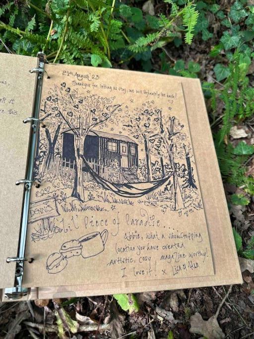 Cornwall Woodland Shepherd'S Hut Deirdres Hut Bodmin Extérieur photo