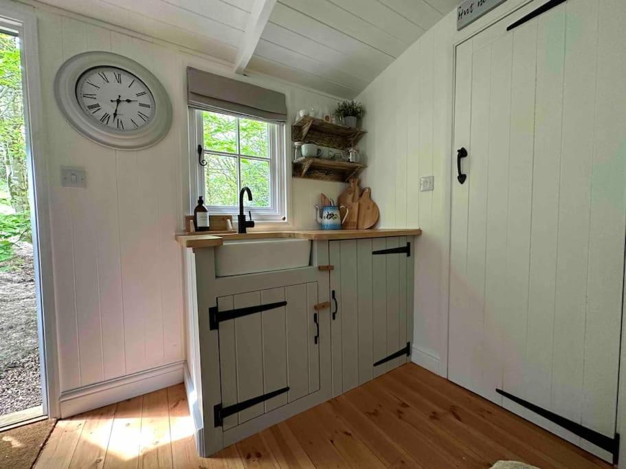 Cornwall Woodland Shepherd'S Hut Deirdres Hut Bodmin Extérieur photo